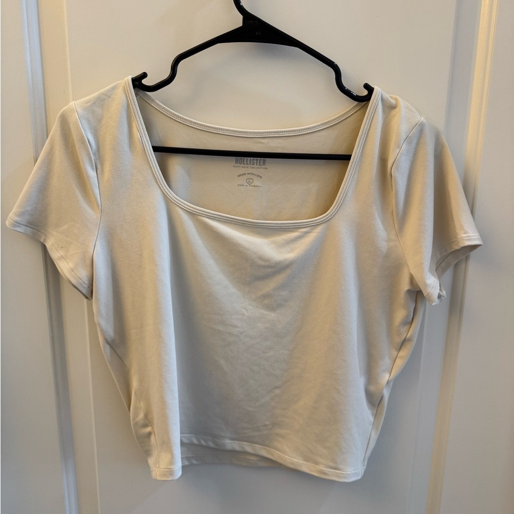Hollister seamless cropped tee